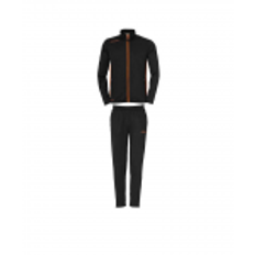 Träningsplagg - Unisex Jumpsuits & Overaller Uhlsport Essential Classic Tracksuit Unisex - Black/Fluo Orange