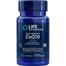 Life Extension Super Ubiquinol CoQ10 with Enhanced Mitochondrial Support 50mg 30 st