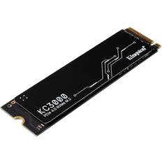 Intern - SSDs Hårddiskar Kingston KC3000 PCIe 4.0 NVMe M.2 SSD 2TB