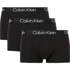 Calvin Klein Herr - Polyester Underkläder Calvin Klein Modern Structure Trunks 3-pack - Black