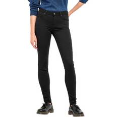 Lee Dam - Skinnjackor - Svarta - W34 Jeans Lee Scarlett Jeans - Black Rinse