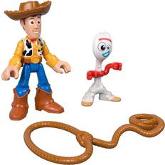 Fisher Price Plastleksaker Actionfigurer Fisher Price Disney Pixar Toy Story 4 Imgainext Forky & Woody