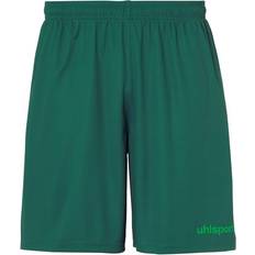 Uhlsport Center Basic Short Without Slip Unisex - Fir Green/Fluo Green