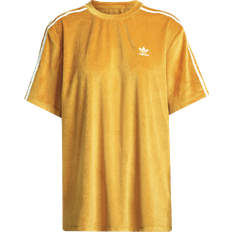 Adidas Dam - Lös T-shirts & Linnen adidas Adicolor Classics Corded Velour Loose T-shirt - Focus Orange