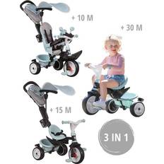 Smoby Plastleksaker Trehjulingar Smoby Baby Driver Plus 3i1 Trehjuling blå