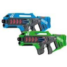 Jamara Leksaker Jamara Laserpistol Set Impulserifle Pojkar 52 Cm Blå/grön