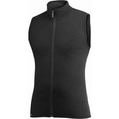 Dam - Polyamid Västar Woolpower Vest 400 Unisex - Black