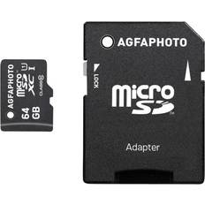 AGFAPHOTO Minneskort AGFAPHOTO MicroSDXC Class 10 64GB