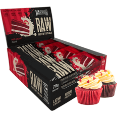 Warrior Raw Protein Flapjack -Red Velvet Cake 12 Bars Supplements