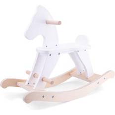 New Classic Toys Gunghästar New Classic Toys Rocking Horse-white