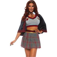 Damer - Harry Potter Dräkter & Kläder Leg Avenue Women's Spellbinding School Girl Costume