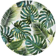 Talking Tables Disposable Plates Tropical Fiesta Palm Leaf 8-pack