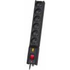 Lestar Surge protector LX 610, 1L, 5m, black