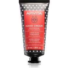 Apivita Hand Care Moisturizing Hand Cream with Jasmine & Propolis Light Texture 50ml