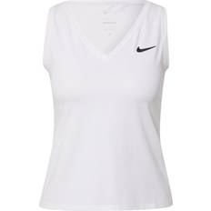 Nike Dam - Polyester T-shirts & Linnen Nike Court Victory Tank Top Women - White/Black
