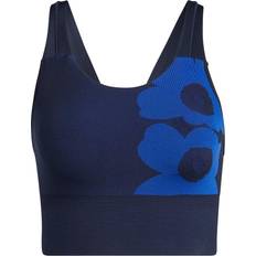 adidas Marimekko Aeroknit Long Line Bra - Legend Ink