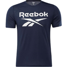 Blåa - Herr - Viskos T-shirts Reebok Workout Ready Supremium Graphic T-shirt Men - Vector Navy