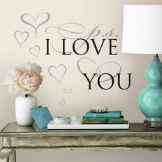 RoomMates PS I Love you Peel and Stick Wall Decals