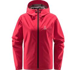 Haglöfs Dam - Långa ärmar Regnjackor & Regnkappor Haglöfs Buteo Jacket Women - Scarlet Red