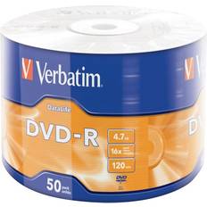 Verbatim DVD-R 4.7GB 16x Spindle 50-Pack