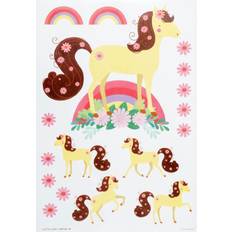 A Little Lovely Company Multifärgade Tavlor & Posters A Little Lovely Company Wall Sticker Horse 35x50cm