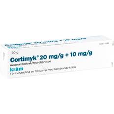Cortimyk 20 mg/g/ 10 mg/g 20g Kräm