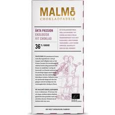 Malmö Chokladfabrik Genuine Passion White Chocolate 36% Cocoa 80g