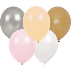 Jabadabado Ballonger silver,guld,rosa,peach,vitt