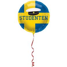 Folat Folieballong Studenten Blå/Gul