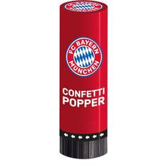 Amscan Konfettikanoner Amscan 2 FC Bayern München konfettikanoner 15 cm
