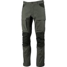 Bomull - Friluftsbyxor - Herr Lundhags Authentic II Ms Pant - Green/Dark Forest Green