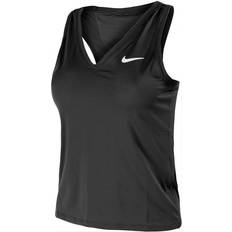 Nike Dam - Elastan/Lycra/Spandex Överdelar Nike Court Victory Tank Top Women - Black/White