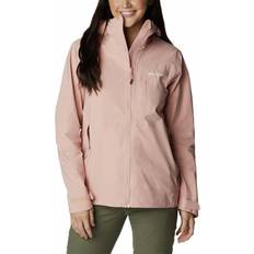Columbia Dam - M Regnkläder Columbia Women's Omni-Tech Ampli-Dry Shell Jacket - Faux Pink