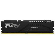 16 GB - 6000 MHz - DDR5 RAM minnen Kingston Fury Beast Black DDR5 6000MHz 16GB (KF560C40BB/16)