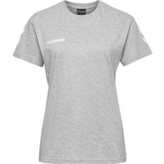 Hummel Go Cotton T-Shirt Women S/S - Grey Melange