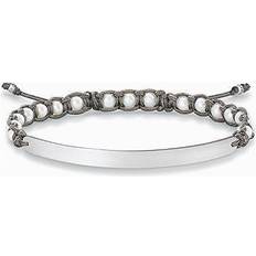 Thomas Sabo Gråa Smycken Thomas Sabo Love Bridge Bracelet - Silver/Grey