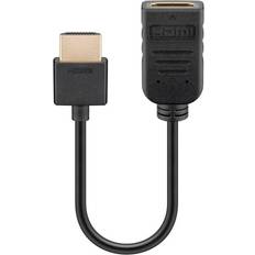 ClickTronic HDMI-kablar ClickTronic Flex HDMI-HDMI M-F 0.1m