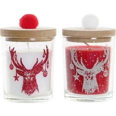 Dkd Home Decor Reindeer Doftljus 2st