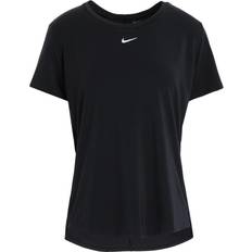 Nike Dam - Elastan/Lycra/Spandex - Svarta T-shirts Nike Dri-FIT One Luxe Standard Fit Short-Sleeve Top Women - Black