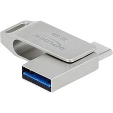 32 GB - USB 3.2 (Gen 1) - USB Type-C USB-minnen DeLock USB 3.2 Gen 1 32GB (54074)