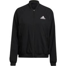 Dam - Mesh Jackor adidas Melbourne Tennis Jacket Women - Black/White