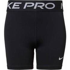 Flickor - Regular Barnkläder Nike Kid's Pro Shorts - Black/White (DA1033-010)