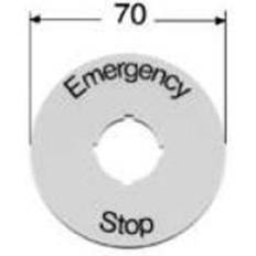 ABB Skilt emergency stop sk615546-2