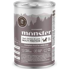 Monster Nötkött Husdjur Monster Multi Protein Beef, Chicken & Lamb 0.4kg