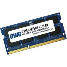 OWC OWC1600DDR3S4GB, 4 GB, 1 x 4 GB, DDR3, 1600 MHz, 204-pin SO-DIMM