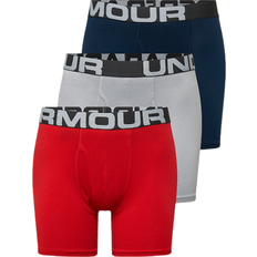 Under Armour Blåa - Herr Kalsonger Under Armour Men's Charged Cotton 6" Boxerjock 3-pack - Red/Academy