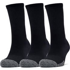 Under Armour Underkläder Under Armour Heatgear Crew Socks 3-Pack Unisex - Black/Steel