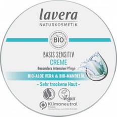 Lavera Ansiktskrämer Lavera Basis Sensitiv Facial care Organic Aloe Vera & Organic Almond Oil Cream 150ml