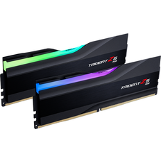 Belysning - DDR5 RAM minnen G.Skill Trident Z5 RGB Black DDR5 6000MHz 2x16GB (F5-6000J3040F16GX2-TZ5RK)