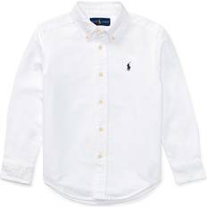 Polo Ralph Lauren Överdelar Barnkläder Polo Ralph Lauren Boy's Slim Fit Oxford Shirt - White